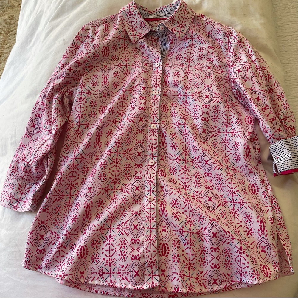 Foxcroft button down
